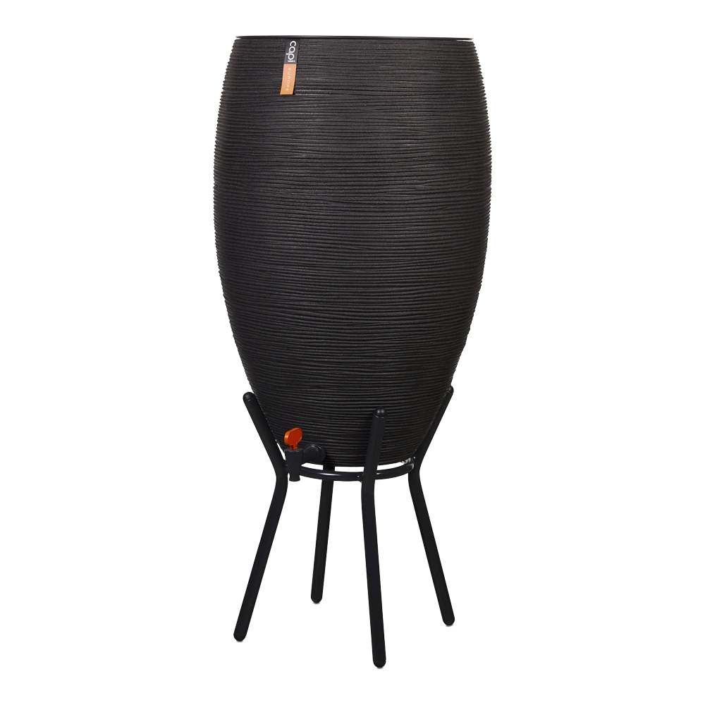 Capi Regenton Rib NL 56x123 - Nature - Zwart