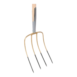 Mestvork 4 Tands Licht Compleet - 85cm - TalenTools