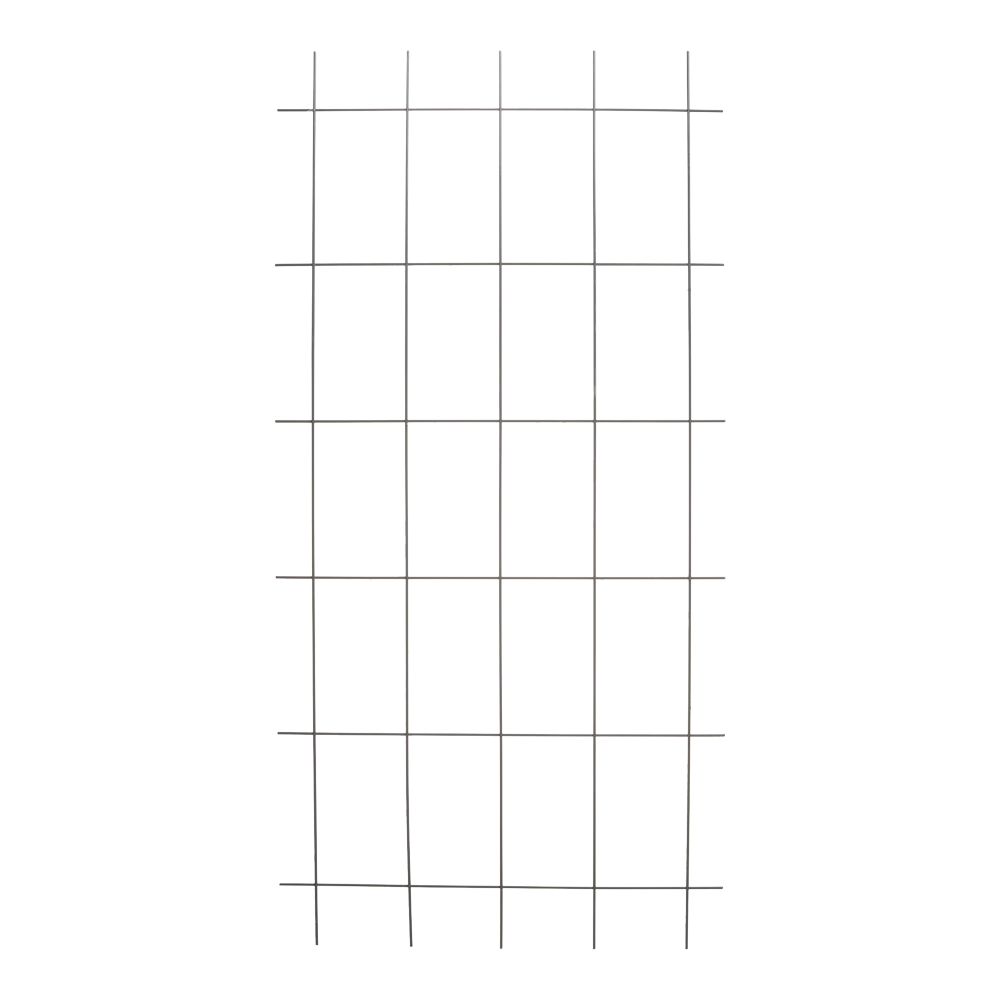 Nature - Metalen Klimrek Geplastificeerd Grijs H145x72,5cm