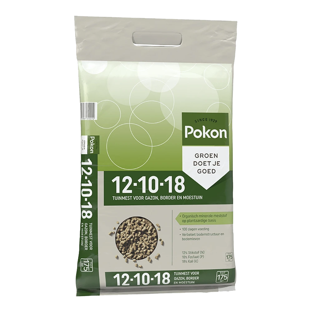 Pokon Tuinmest 12-10-18 6,75kg - Tuinplanten Voeding, Gazonmeststof