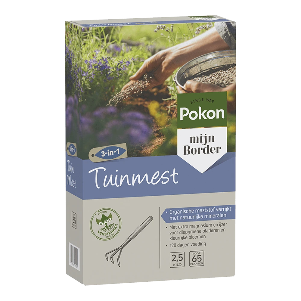 Pokon Tuinmest 2,5kg - Tuinplanten Voeding, Gazonmeststof