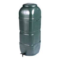 Regenton 100L Kunststof 'slimline' - Groen H96x36x32cm - Nature