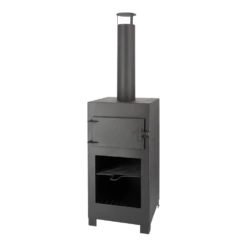 Terraskachel En Pizzaoven Zwart - Fancy Flames