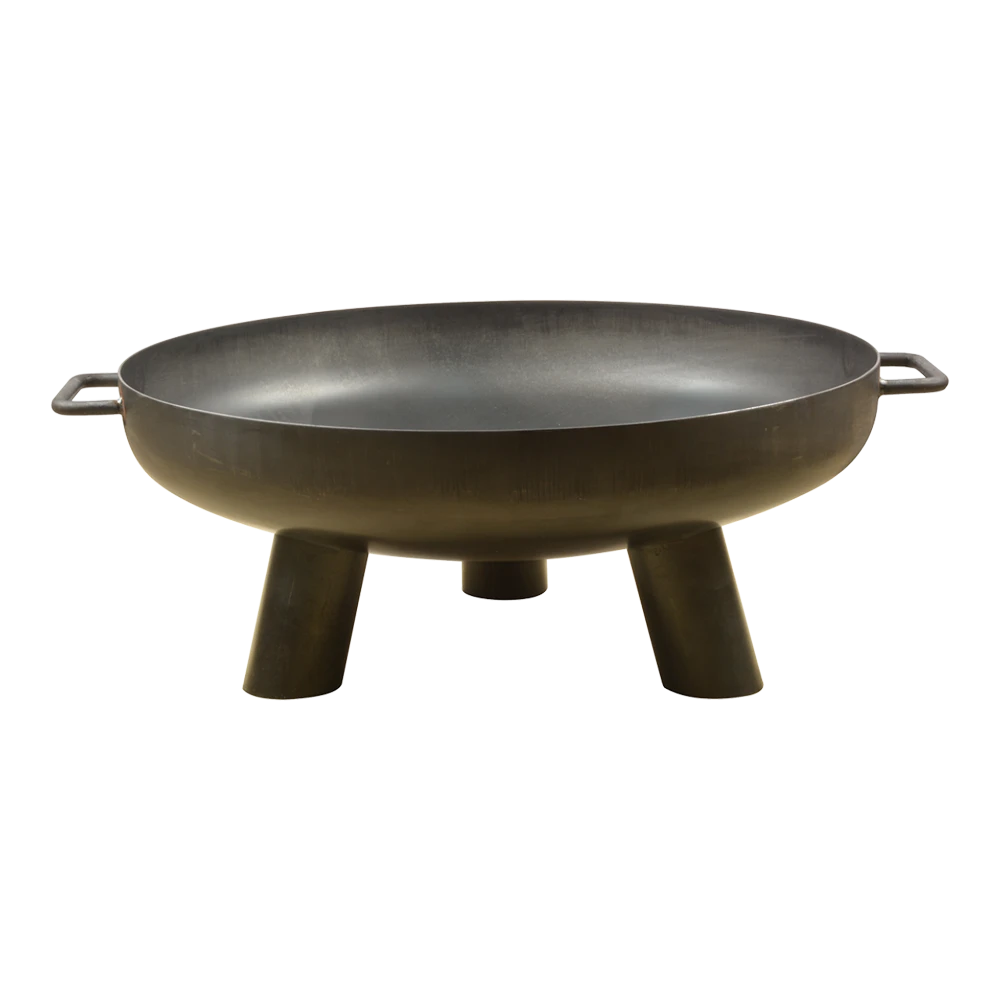 Vuuschaal Staal - D60cm - Fancy Flames