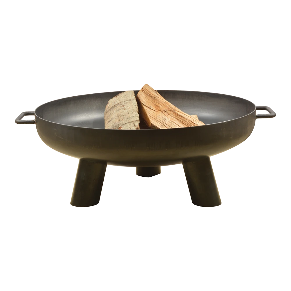 Vuuschaal Staal - D60cm - Fancy Flames - Afbeelding 2