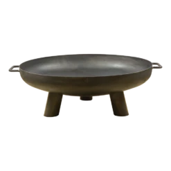 Vuuschaal Staal - D70cm - Fancy Flames